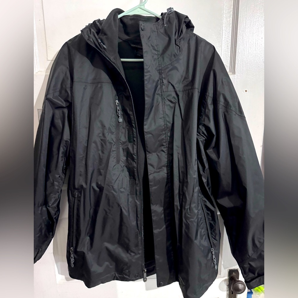 North end raincoat